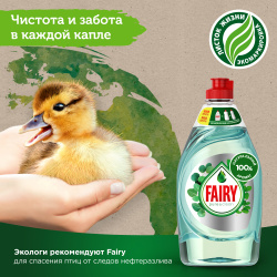 Fairy Pure & Clean мята и эвкалипт 450 мл - фото9