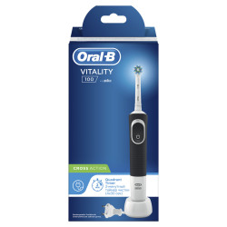 Электрическая зубная щетка Oral-B Vitality D100, черная - фото2