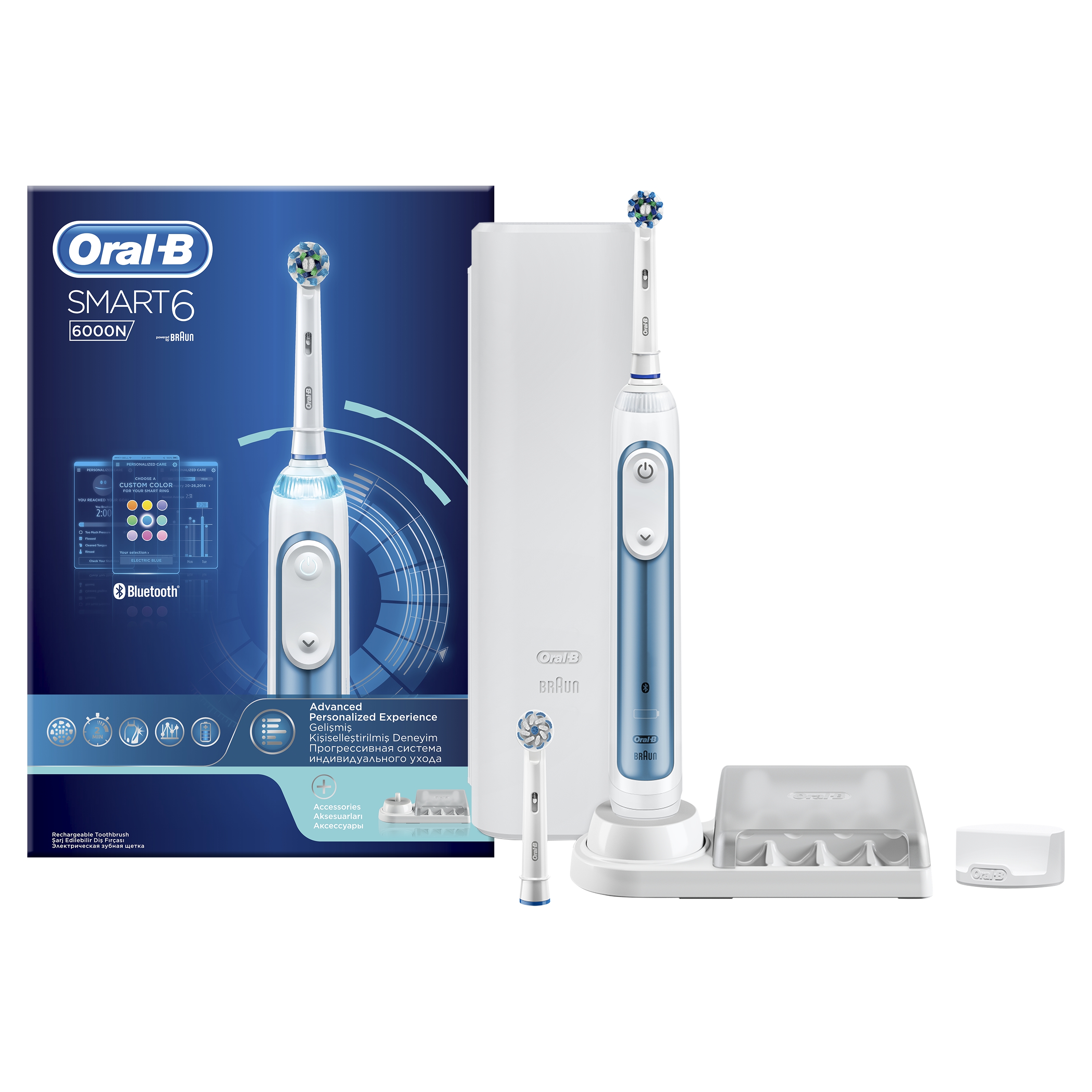 Зубная щетка Braun Oral-B Smart 6 6000N D700.525.5XP - фото2