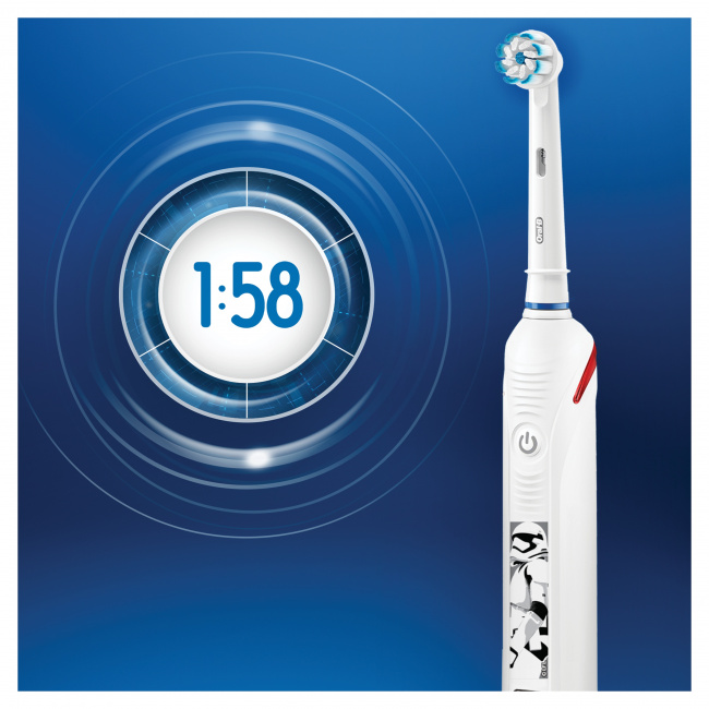 Электрическая зубная щетка Braun Oral-B Junior Pro Star Wars (D501.513.2) - фото3