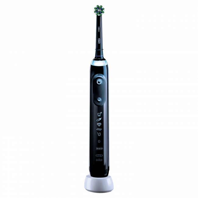 Электрическая зубная щетка Braun Oral-B Genius X Midnight Black D706.513.6 - фото2