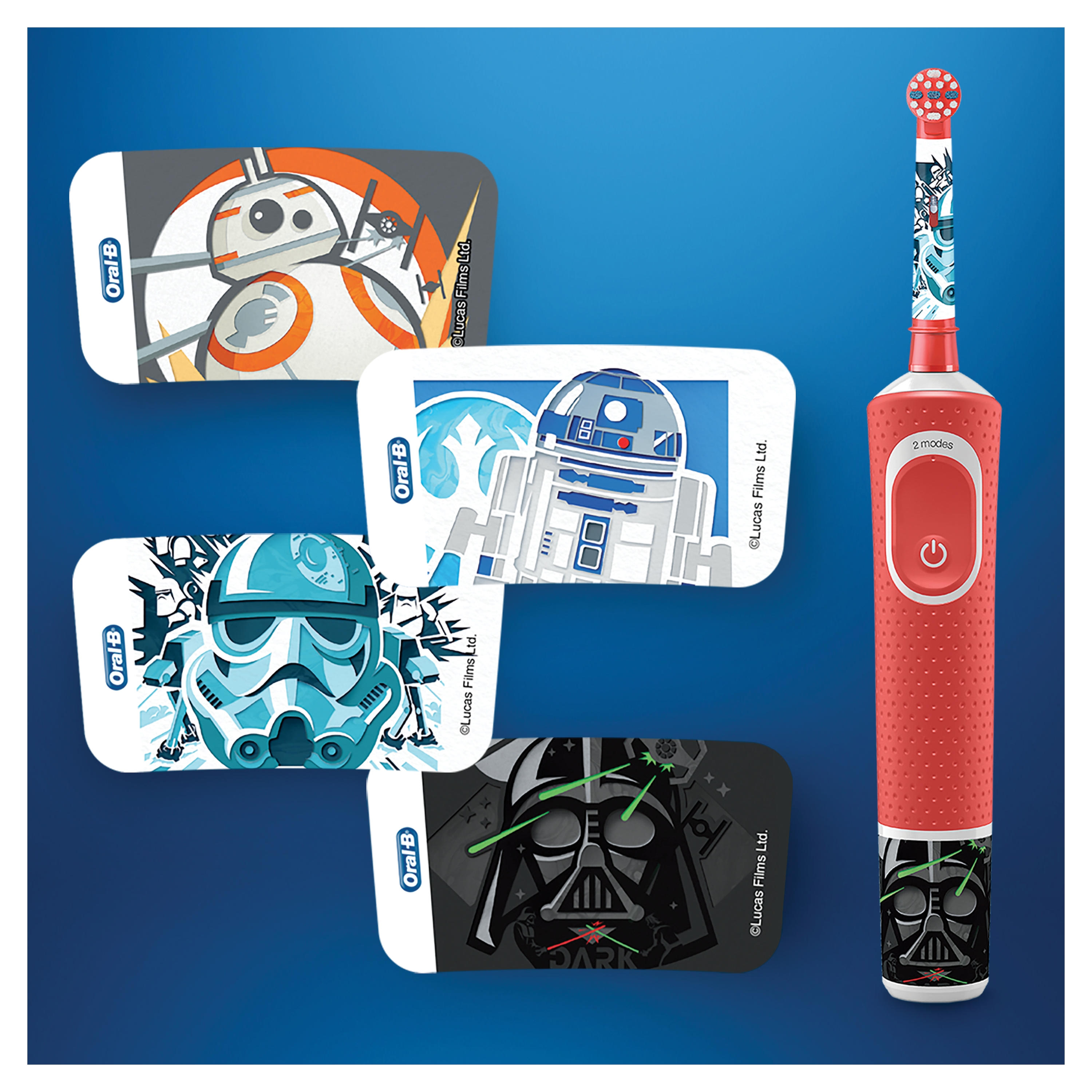 Электрическая зубная щетка Braun Oral-B Stages Power StarWars (D12.513.K) - фото5