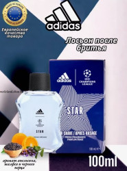 Лосьон после бритья Adidas UEFA Champions League 10 Star Edition, 100 мл - фото